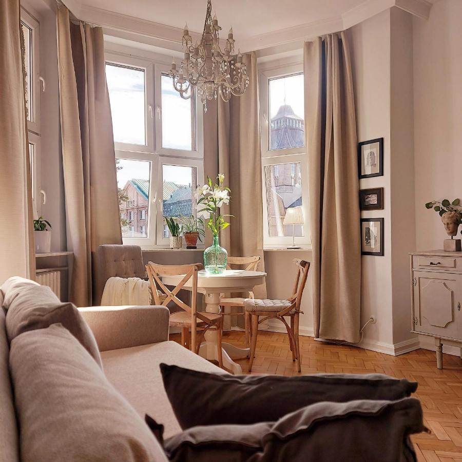 Apartament W Kamienicy W Sercu Miasta Szczecin Waly Chrobrego Exterior foto
